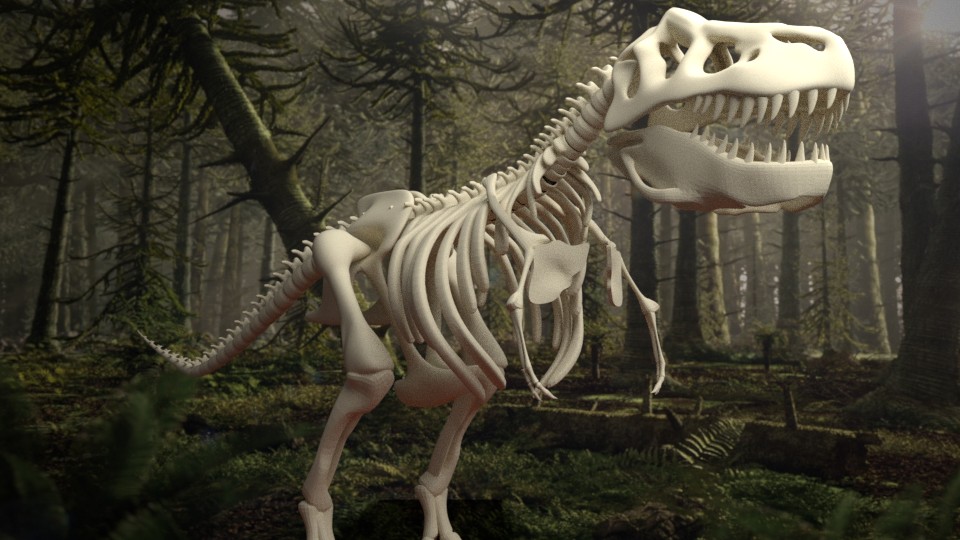 T-REX Dino TRex, Bones, Skeleton preview image 1